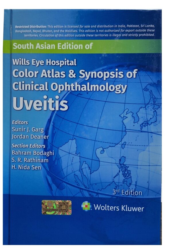 WILLS EYE HOSPITAL COLOR ATLAS AND SYNOPSIS OF CLINICAL OPHTHALMOLOGY UVEITIS 3ED (SAE) (HB 2026)
