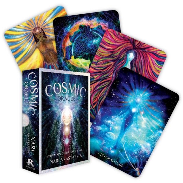 Cosmic Oracle: 36 Gilded Cards and 96-page Book