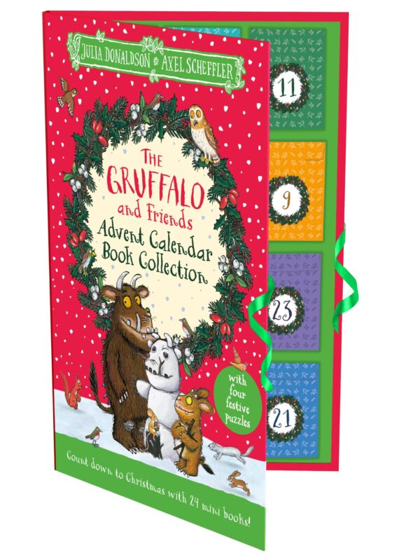 The Gruffalo and Friends Advent Calendar Book Collection: Count down to Christmas with 24 mini activity books!