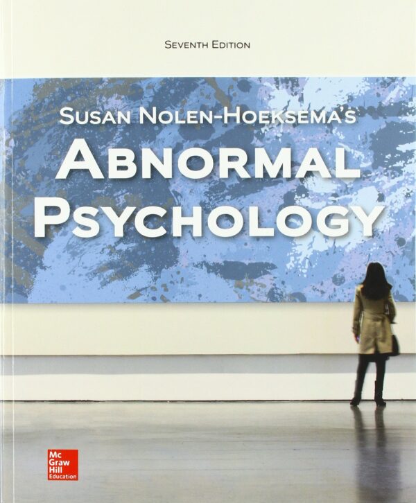 LooseLeaf for Abnormal Psychology (COLLEGE IE OVERRUNS)