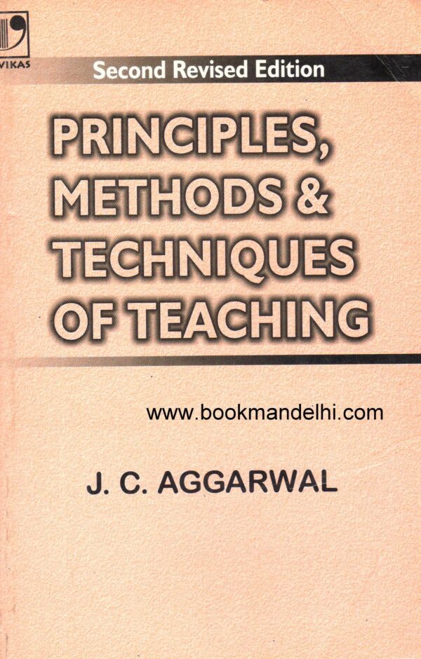 Principles, Methods & Techniques Of Teaching