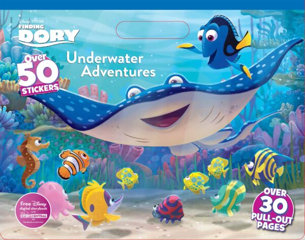 Disney Pixar Finding Dory Underwater Adventures Coloring Floor Pad