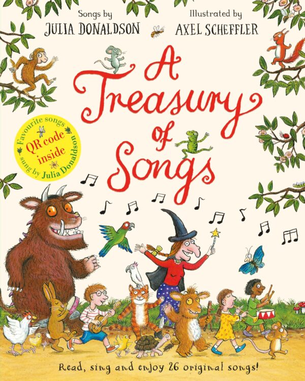 A Treasury of Songs: Read, sing and enjoy 26 original songs!